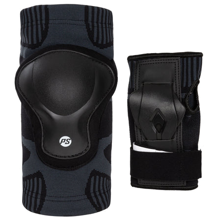 Onesie Black Dual Set - Powerslide - Inline Skating Protection - Product Image 1