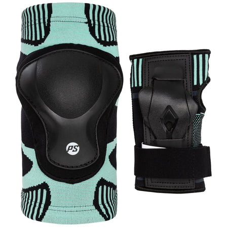 Onesie Teal Dual Set - Powerslide - Inline Skating Protection - Product Image 1