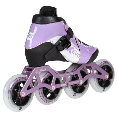 3X adj. Evo Lavender / White - Powerslide - Racing Inline Skates - Product Image 3