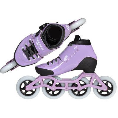 3X adj. Evo Lavender / White - Powerslide - Racing Inline Skates - Product Image 7