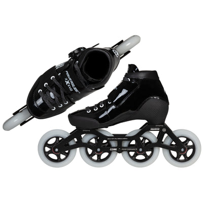3X adj. Evo Black / White - Powerslide - Racing Inline Skates - Product Image 7