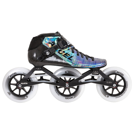 ACCEL Race Reflective 125 - Powerslide - Racing Inline Skates - Product Image 1