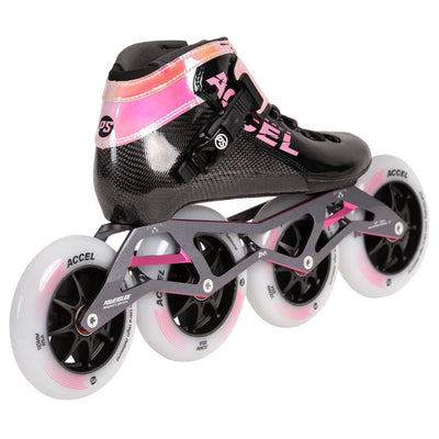 ACCEL Race Pink 110/100 - Powerslide - Racing Inline Skates - Product Image 3