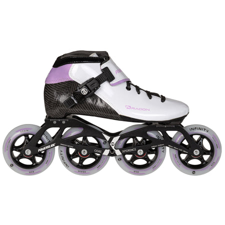 Dragon White 90 - Powerslide - Racing Inline Skates - Product Image 1