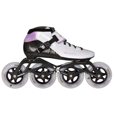 Dragon White 110 - Powerslide - Racing Inline Skates - Product Image 1