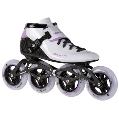 Dragon White 110 - Powerslide - Racing Inline Skates - Product Image 3