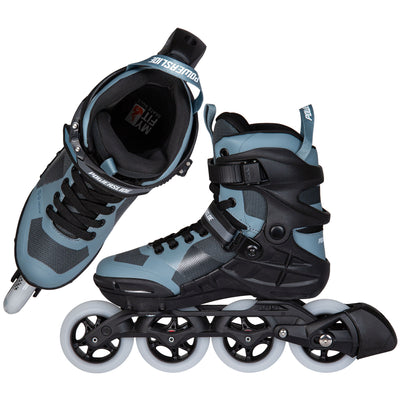 Phuzion Argon Grey 90 - Powerslide - Fitness Inline Skates - Product Image 5