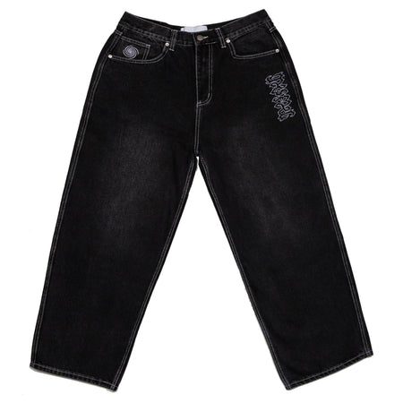 Mesmer Jeans I, Middle Black - MESMER - Clothing - Product Image 1
