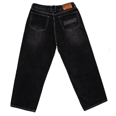 Mesmer Jeans I, Middle Black - MESMER - Clothing - Product Image 2