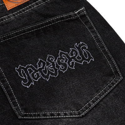 Mesmer Jeans I, Middle Black - MESMER - Clothing - Product Image 4