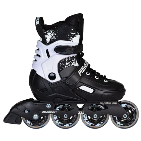 Khaan Magic Black adj. - Powerslide - Urban Inline Skates - Product Image 1