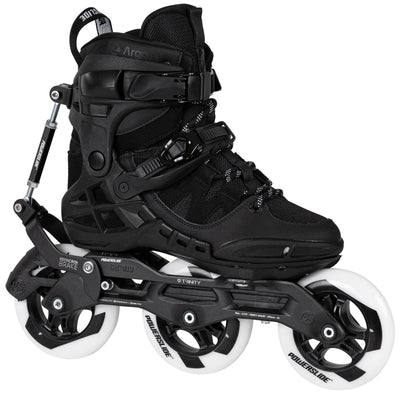 Phuzion Argon Syncro Black 110 - Powerslide - Fitness Inline Skates - Product Image 2