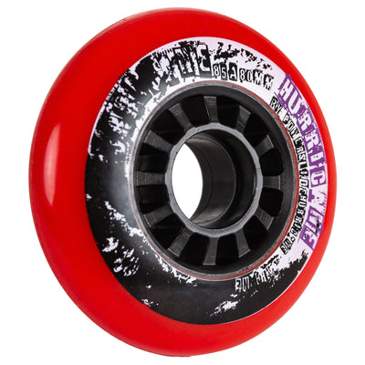 Hurricane 80/85A Red, 4-pack - Powerslide - Urban Inline Skate Wheels - Product Image 2