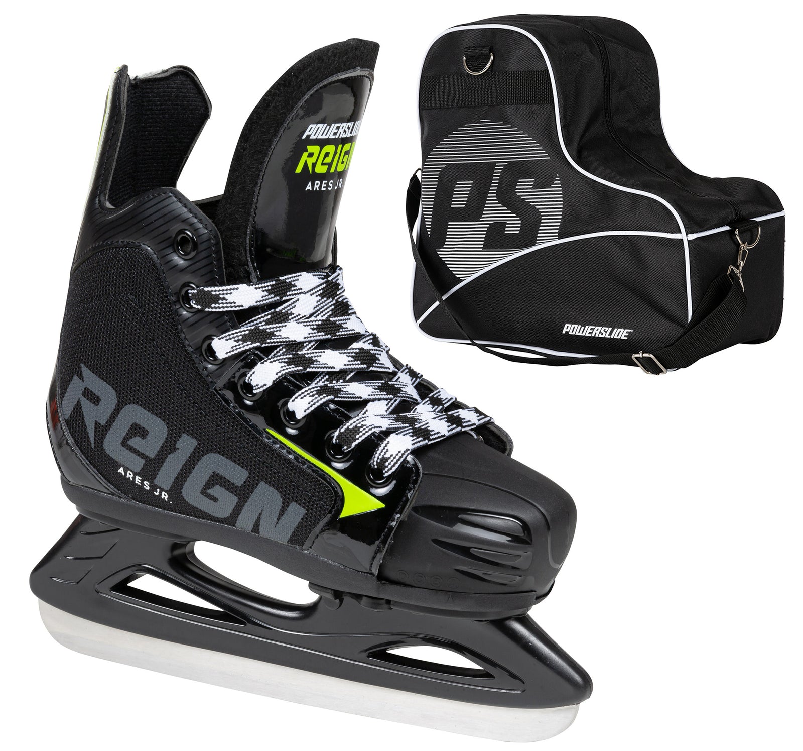 Powerslide - Ares Junior adj. + Ice Skate Bag bundle - 1