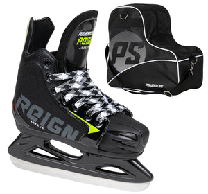 Ares Junior adj. + Ice Skate Bag bundle
