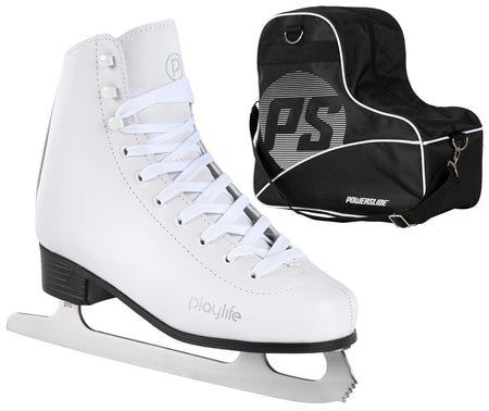 Playlife - PL Classic White + Ice Skate Bag bundle - 1