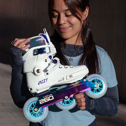 Powerslide Next Miriam Fatmi Pro 100mm Inline Skate for Urban Inline Skating.