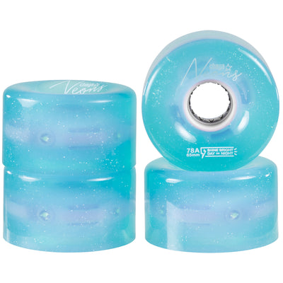 Neons LED Blue - Chaya - Nite Roller Skate Wheels - Product Image 3