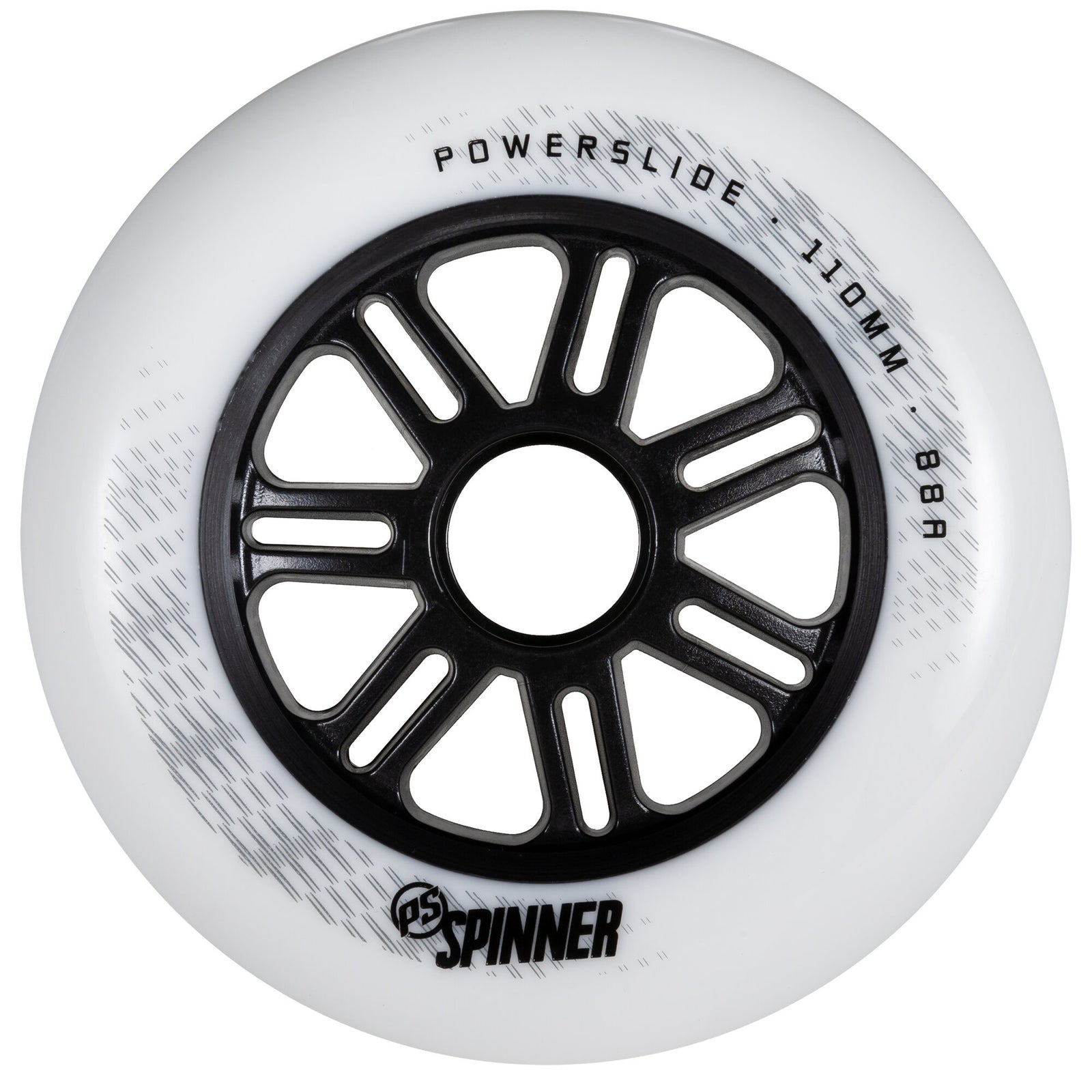 Powerslide - Spinner 110/88A White, 3-pack - 1