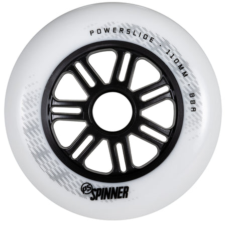 Powerslide - Spinner 110/88A White, 3-pack - 1