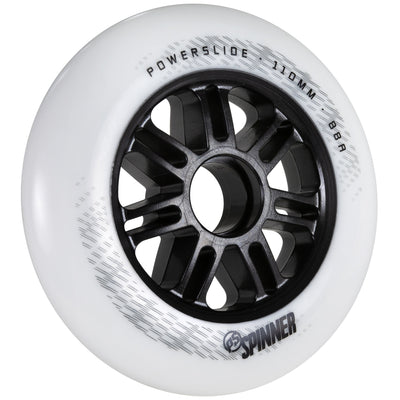 Spinner 110/88A White, 3-pack - Powerslide - Urban Inline Skate Wheels - Product Image 2