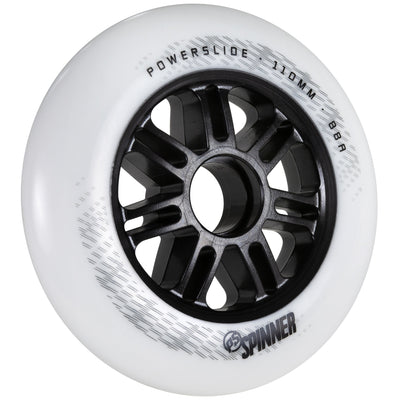 Spinner 110/88A White, 3-pack - Powerslide - Urban Inline Skate Wheels - Product Image 2