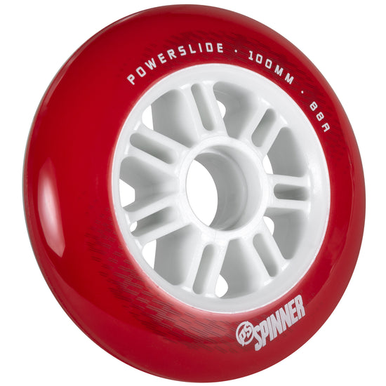 Spinner 100/88A Red, 3-pack - Powerslide - Urban Inline Skate Wheels - Product Image 2
