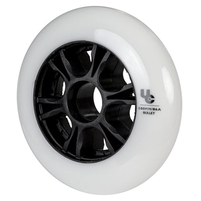 Team 100/86A White, 4-pack - Undercover - Urban Inline Skate Wheels - Product Image 3