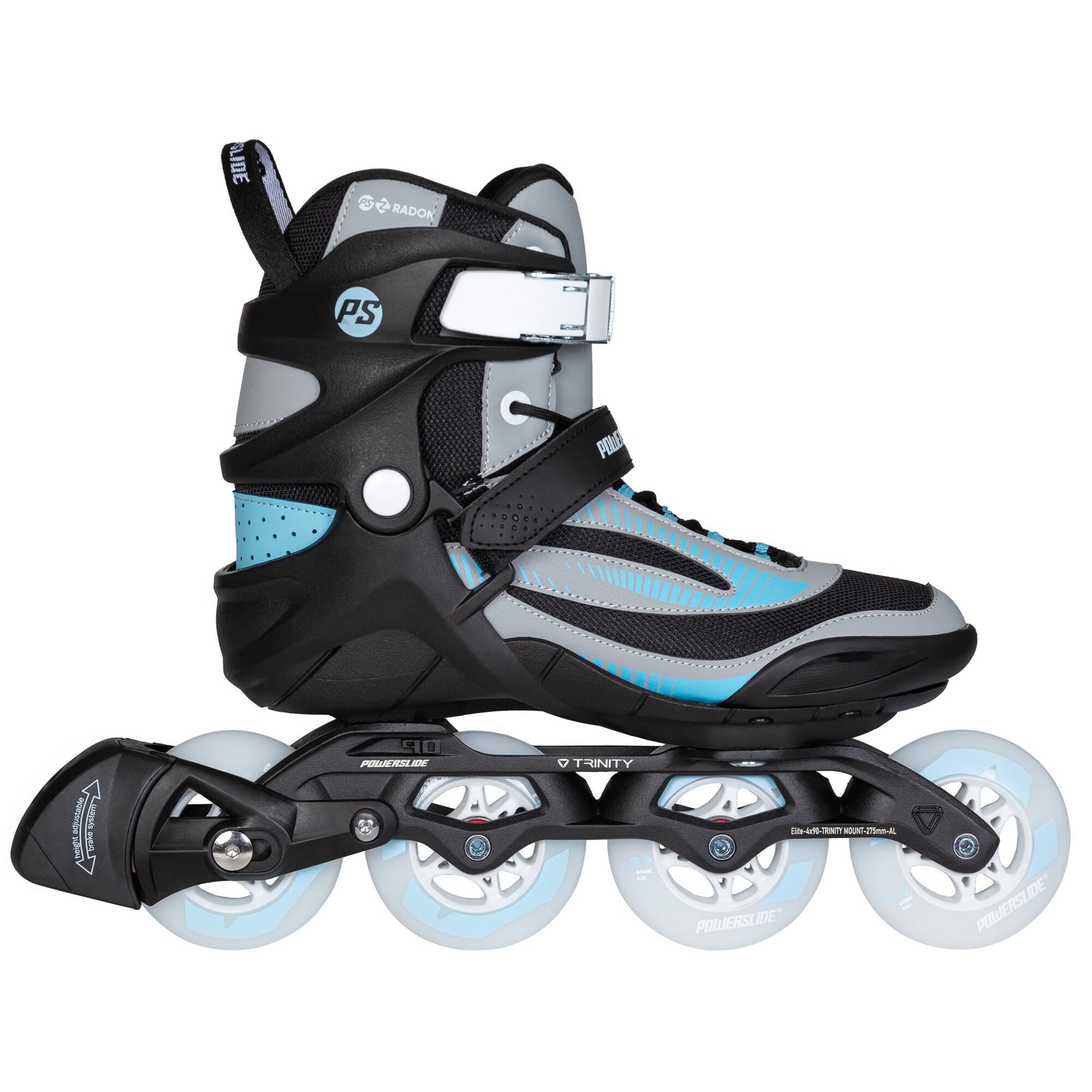 Powerslide - Phuzion Radon Slate Grey 84 - 1