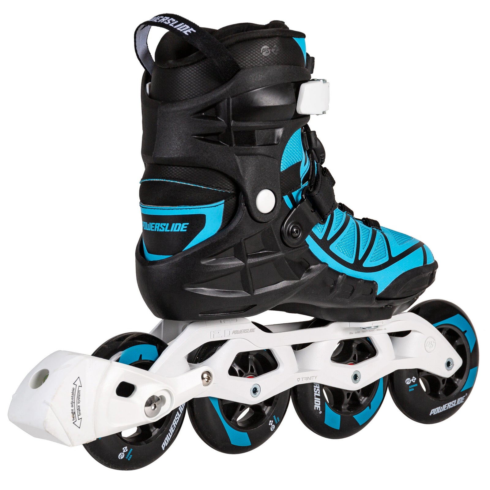 Powerslide - Phuzion Argon Bluebird 100 - 3