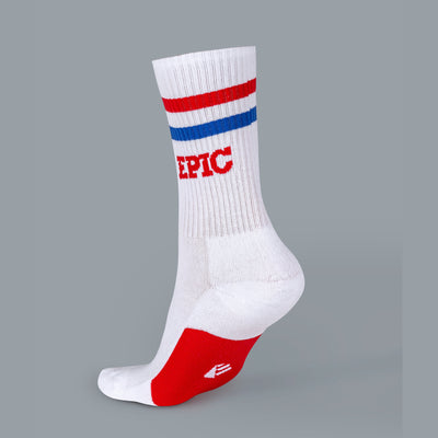 Epic Socks White - Epic - Inline Skating Clothing - Product Image 2