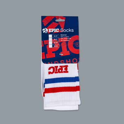 Epic Socks White - Epic - Inline Skating Clothing - Product Image 4