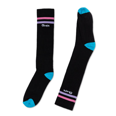 Chaya Skate Socks Black - Chaya - Casual Clothing - Product Image 3
