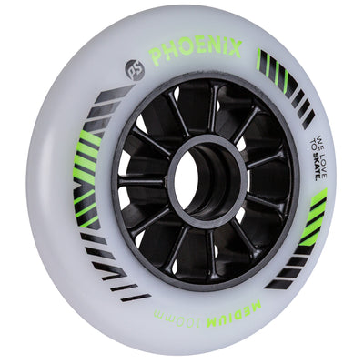 PHOENIX 100mm DD Medium - Powerslide - Racing Inline Skate Wheels - Product Image 2