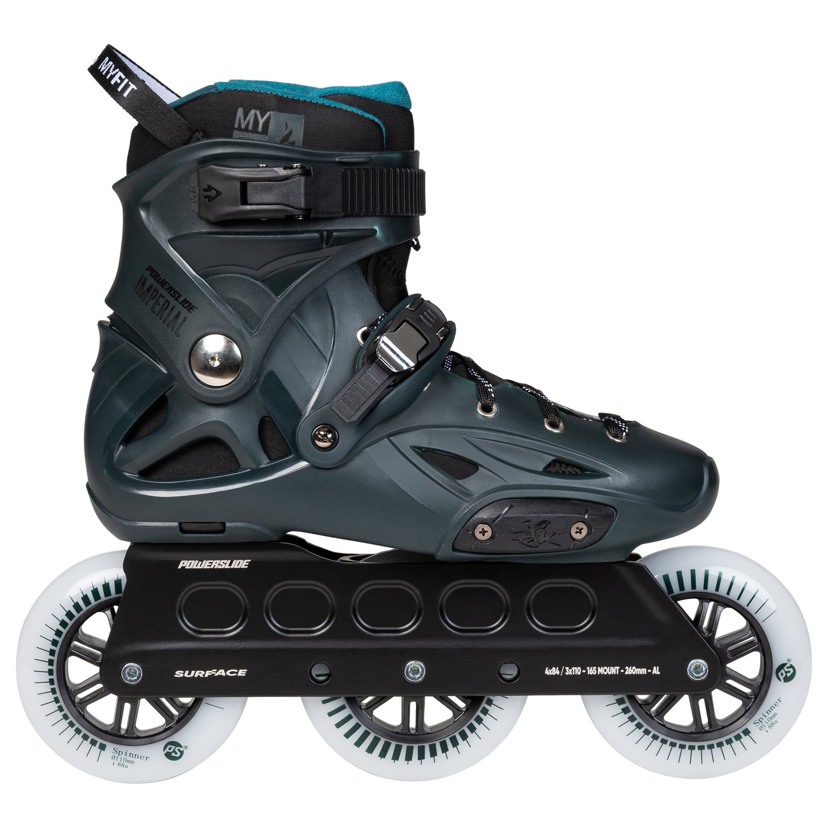 Powerslide - Imperial Darkteal 110 - 1