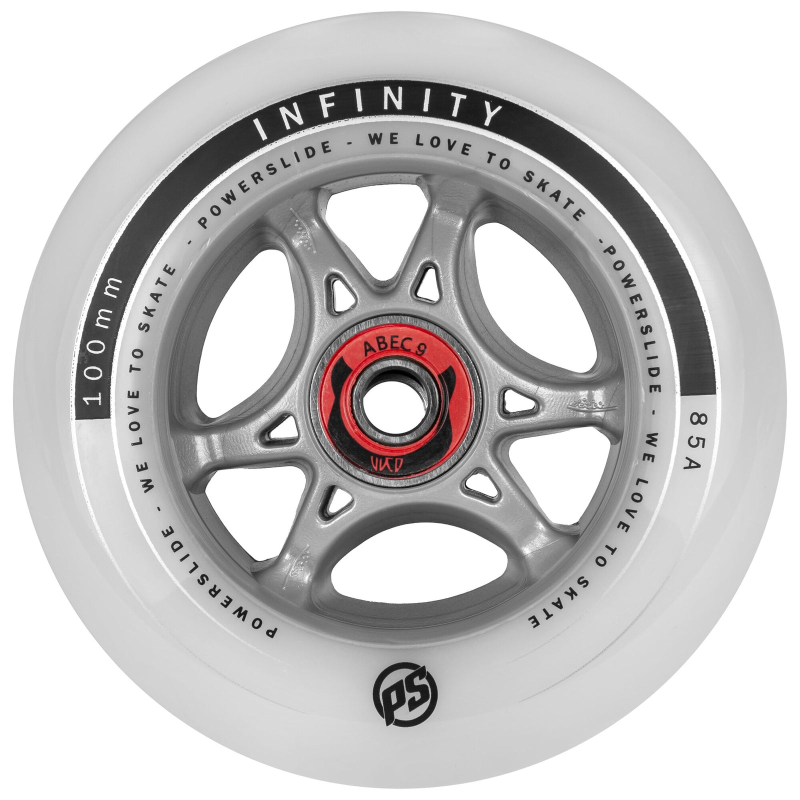 Powerslide - Infinity 100 RTR ABEC9/Spacer, 4 -pack - 1