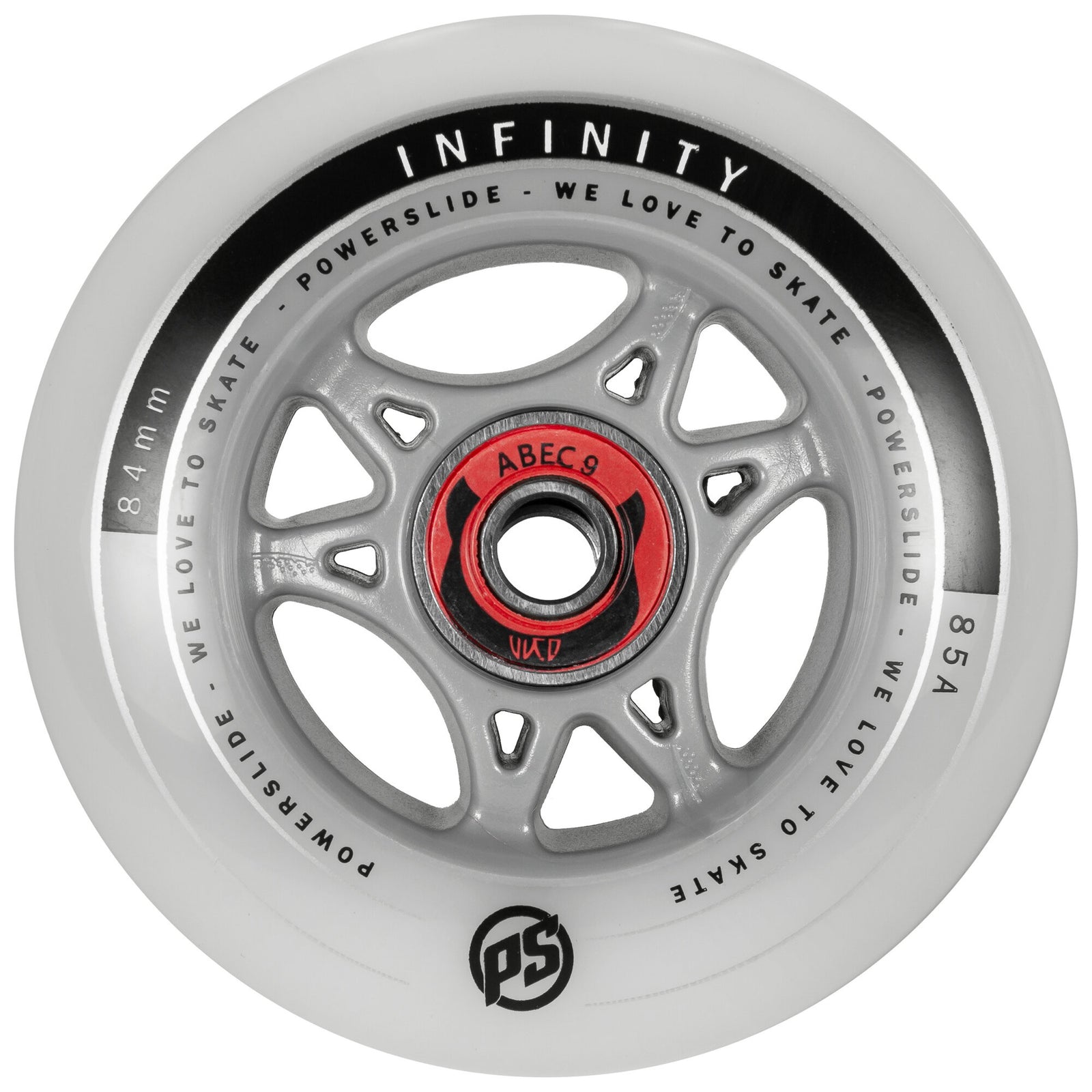 Powerslide - Infinity 84 RTR ABEC9/Spacer, 4-pack - 1