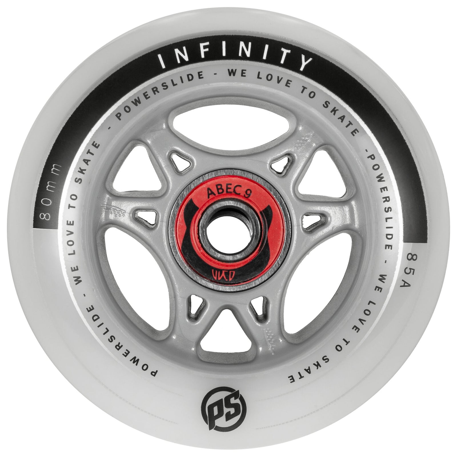 Powerslide - Infinity 80 RTR ABEC9/Spacer, 4-pack - 1