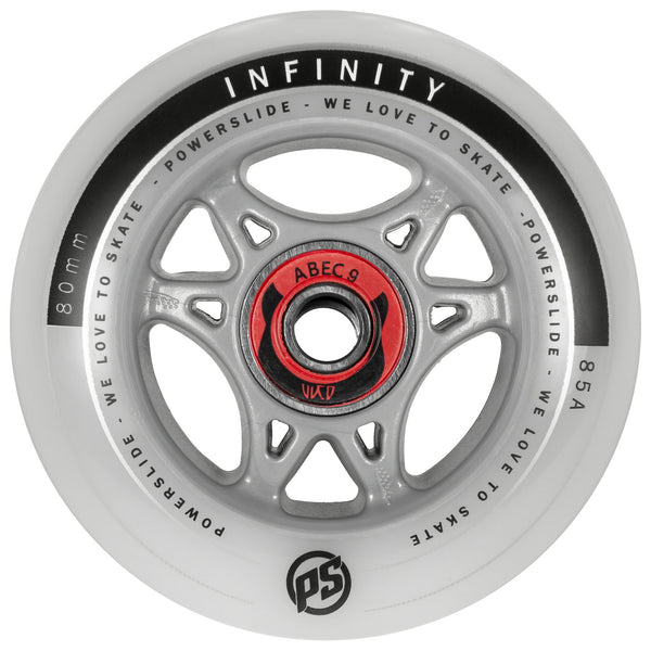 Powerslide - Infinity 80 RTR ABEC9/Spacer, 4-pack - 1