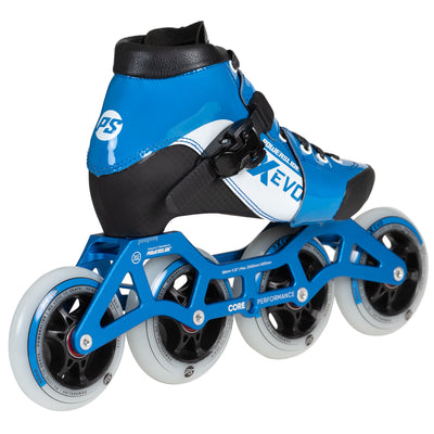 3X adj. Evo Blue / White - Powerslide - Racing Inline Skates - Product Image 3