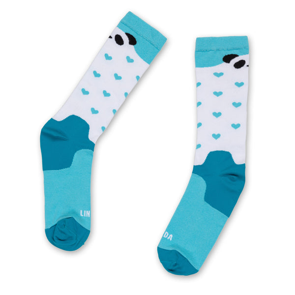 Panda love socks (1)