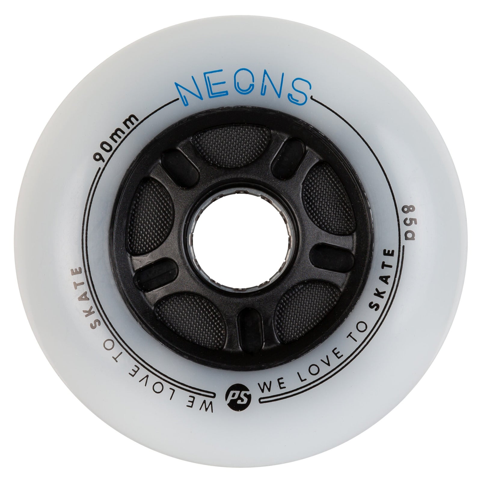 Powerslide - Neons 90/85A Blue 4-pack - 2