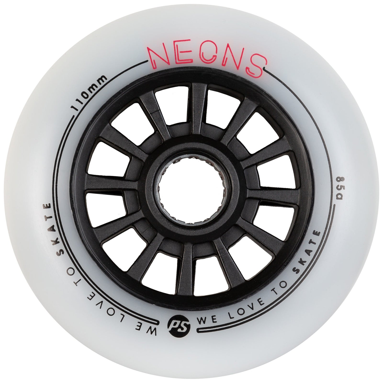 Powerslide - Neons 110/85A Red 3-pack - 2
