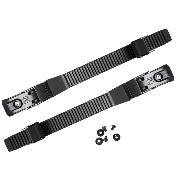 Kizer Supreme Buckle Set complete Black L / R - Kizer - Inline Skating Replacements - Product Image 1