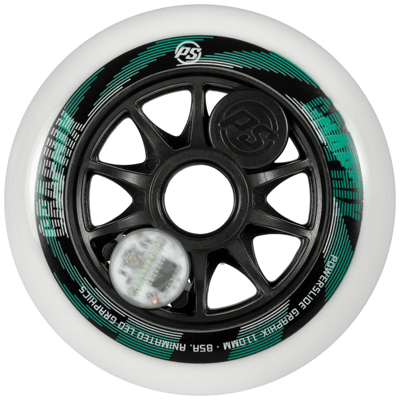 Powerslide - Graphix 110 /85A White, pc. - 1