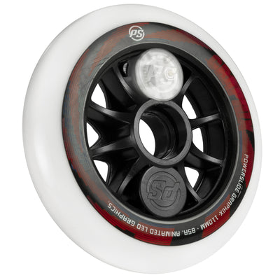 Graphix 110/85A Color, pc. - Powerslide - Nite Inline Skate Wheels - Product Image 2