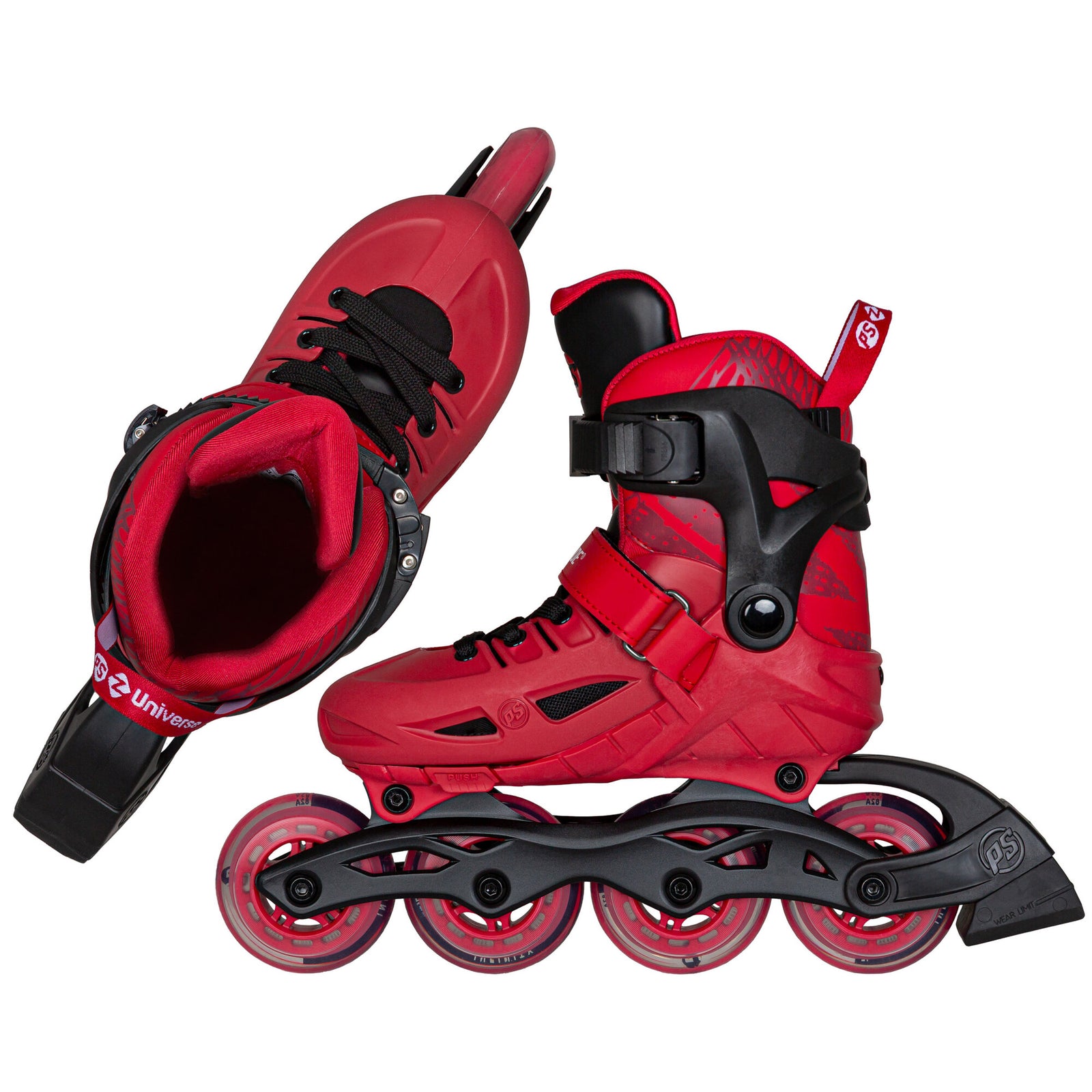 Powerslide - Universe 4W Red adj. - 4