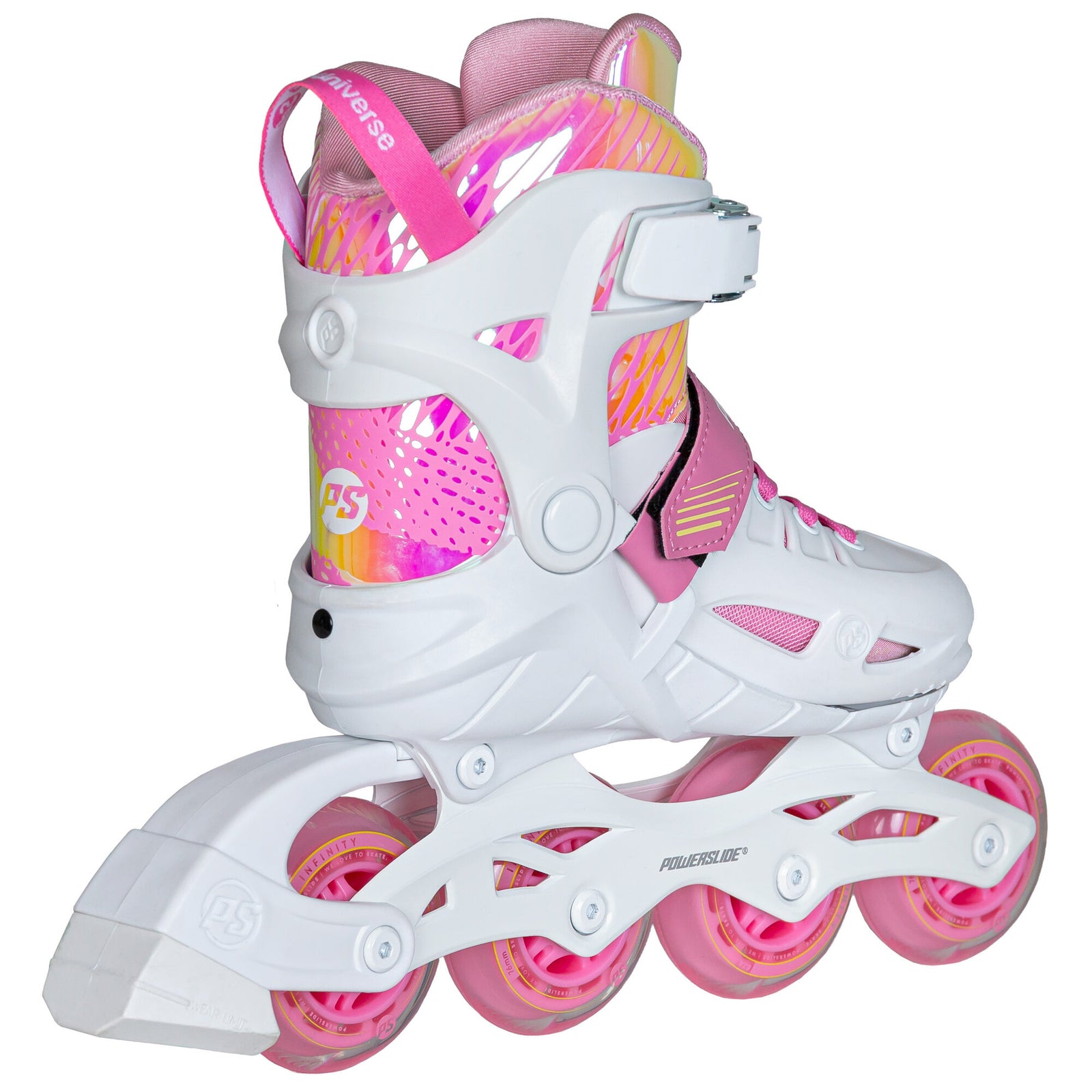 Powerslide - Universe 4W Pink II adj. - 3
