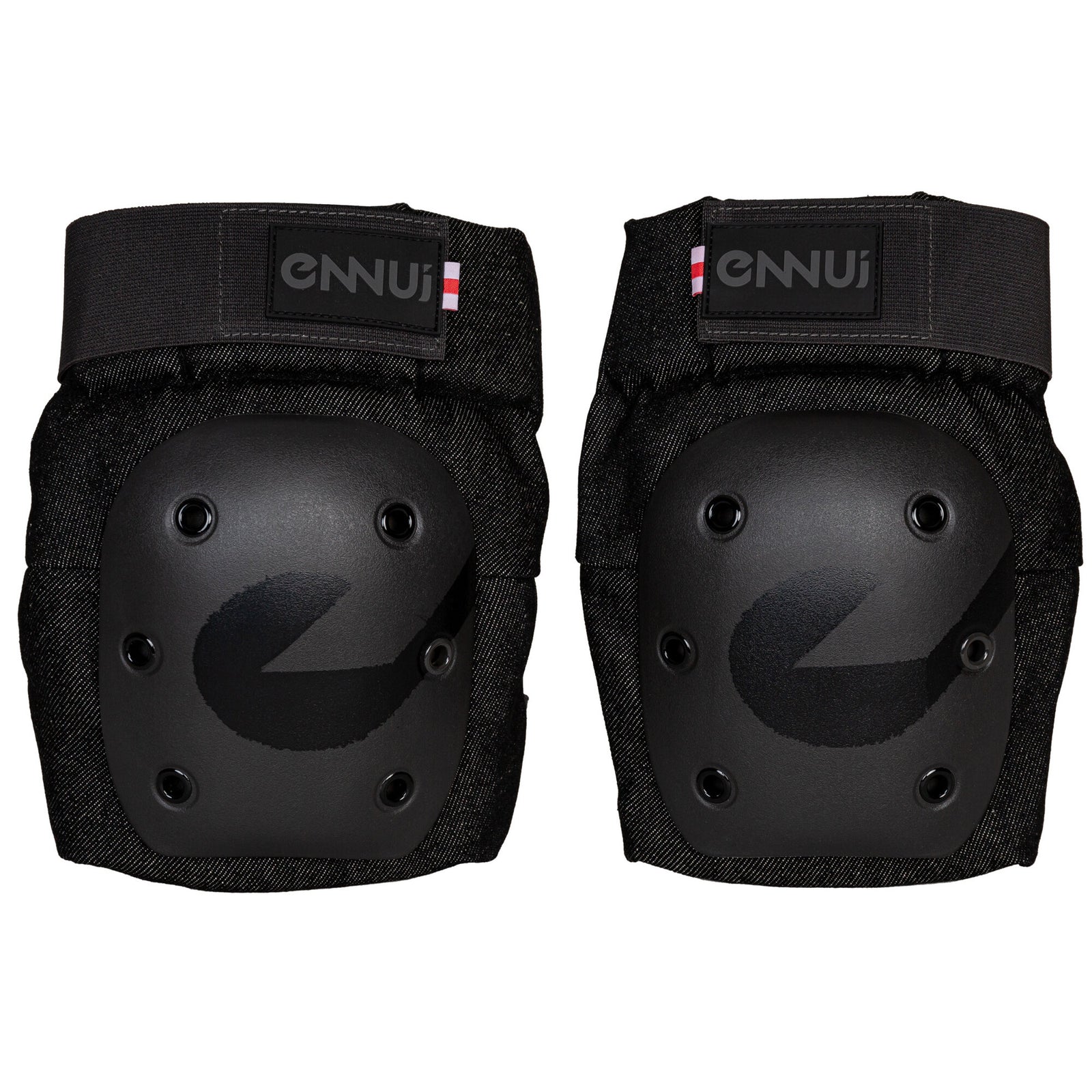 Street Knee Pad Black - Ennui - Inline Skating Protection - Product Image 1