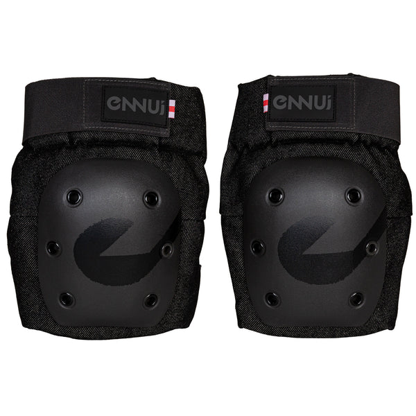 Street Knee Pad Black - Ennui - Inline Skating Protection - Product Image 1